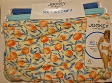 Nwt 3 PK Jockey Soft Comfy French Cut Modal Panties Briefs Underwear 7/Large HTF