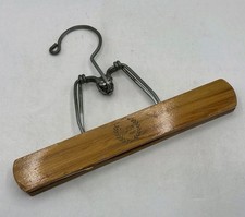 Walker Blonde Wood Trouser Skirt Clamp Style Hanger