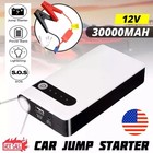 30000mAh Portable Car Jump Starter Booster Jumper Box Power Bank Battery Charger