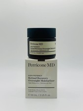 Perricone MD High Potency Retinol Recovery Overnight Moisturizer 2 oz  Anti-...