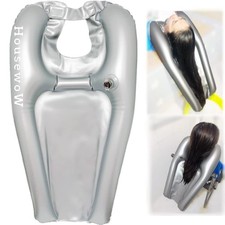 Inflatable Shampoo Bowl, Portable Hair Washing Tray for Bedside and in Bed, L...