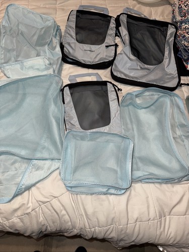 Bagsmart Traveling Bags 7 Piece Set Teal