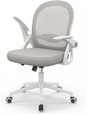 Naspaluro Home Office Chair Ergonomic Desk Chair Swivel Computer Chair Grey