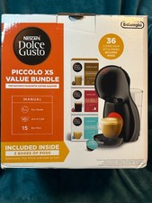 NESCAFE Dolce Gusto Piccolo XS De’Longhi Coffee Machine 36 Pods Included