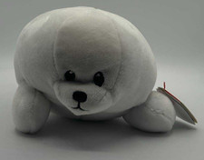 Ty Baby Plush Tiny White Seal ~ 9" ~ NEW WITH TAGS ~ FAST SHIPPING
