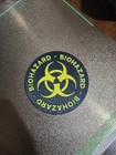 Biohazard Drink Coasters 2 Pcs – Sci-Fi Plastic Coaster Set for Gamers & Fans