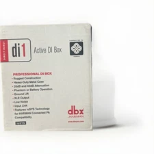 DBX by Harman Direct Inject Di1 Active Direct Box 