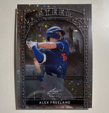 Leaf 2024 Trinity Mega Box Steel Alex Freeland #S-2 Serial Numbered Insert