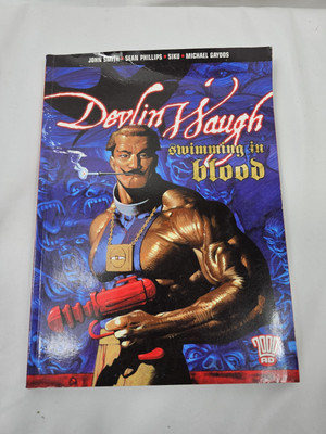 DEVLIN WAUGH : SWIMMING IN BLOOD Graphic Novel  GN 2000 AD Comic