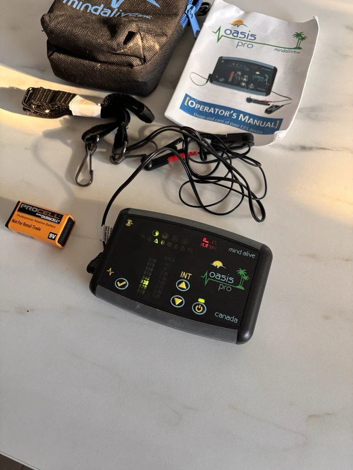 Mind Alive David DELIGHT Pro Light & Sound Machine with Case and Manuals - Image 3 of 4