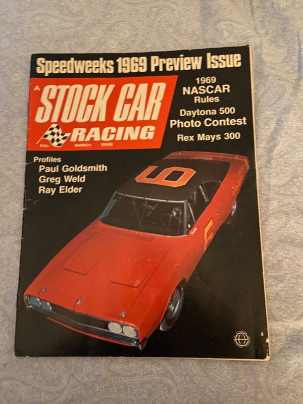 Stock Car Racing Magazine, March 1969 - 1969 NASCAR rules, Rex Mays 300, etc.