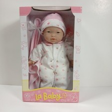 LA Baby Designed By Berenguer, JC Toys Baby Doll soft vinyl 12M