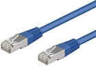 3x CAT 5e Netzwerkkabel SF/UTP; CAT 5-0200 SF/UTP BLAU 2m PL