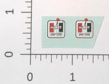 Pair Of Hurst Shifters Hot Rod Drag Racing Performance Logo Mini Sticker Decals Pair Of Hurst Shifters Hot Rod Drag Racing Performance Logo Mini Sticker Decals