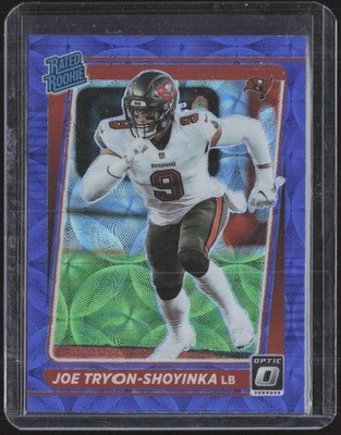 Joe Tryon-Shoyinka #255 Blue Scope Rookie RC 2021 Donruss Optic *HOT*