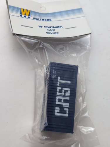 WALTHERS - Contenedor 20' "CAST" #933-1762 - HO | Zustand: New