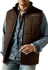 ARIAT Men's Crius Insulated Concealed Carry Vest Wind & Water Protect L