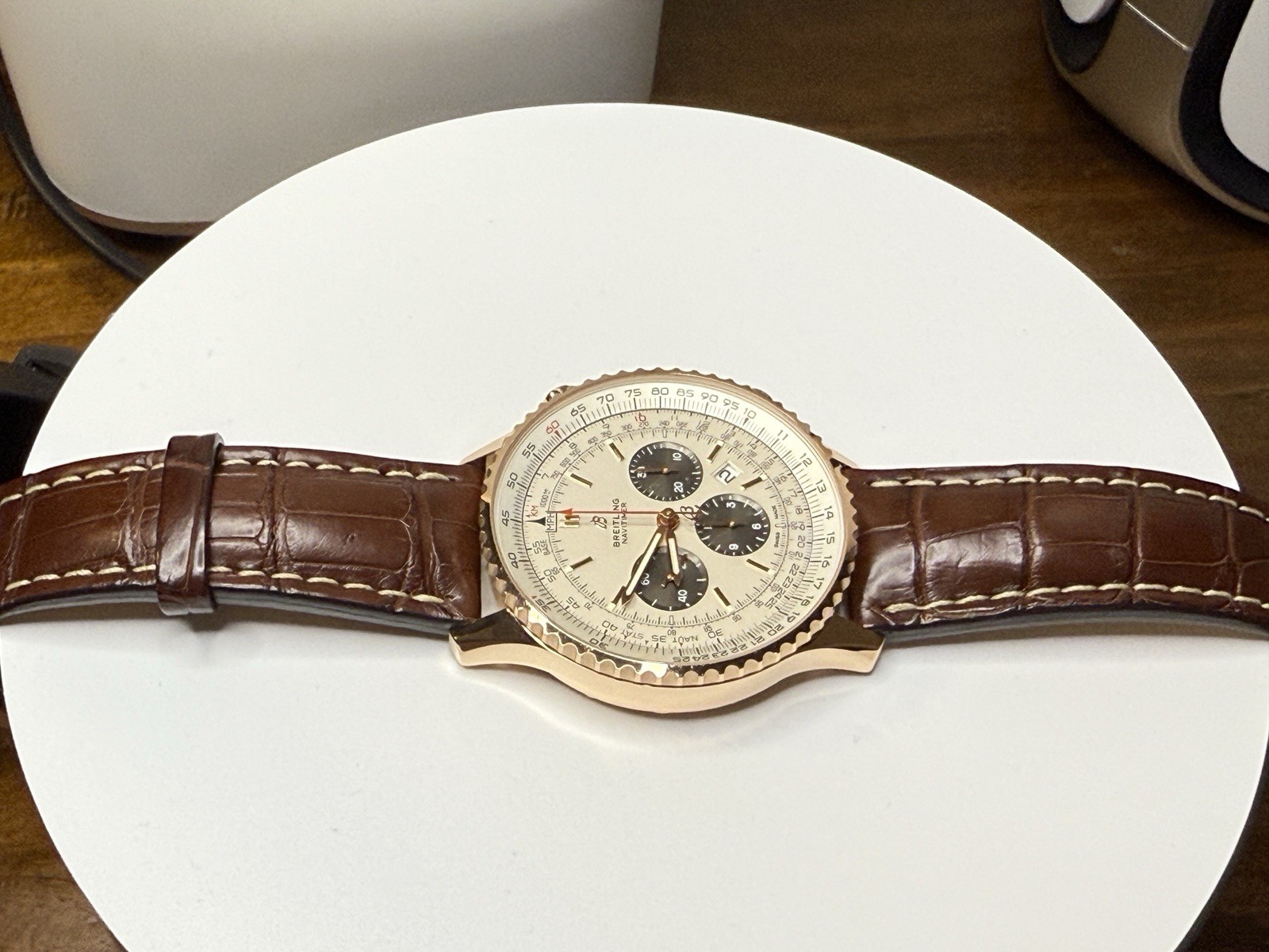 Breitling Navitimer Chronometer RB0127 Silver Dia… - image 5