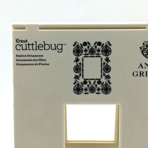 3-Anna Griffin Cricut Cuttlebug Embossing Folder/Xmas Poinsettia/Ornaments/Cards - Picture 4 of 7