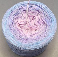 Bobbel Farbverlaufsgarn F1 4fädig 1.000 m zum Häkeln und Stricken