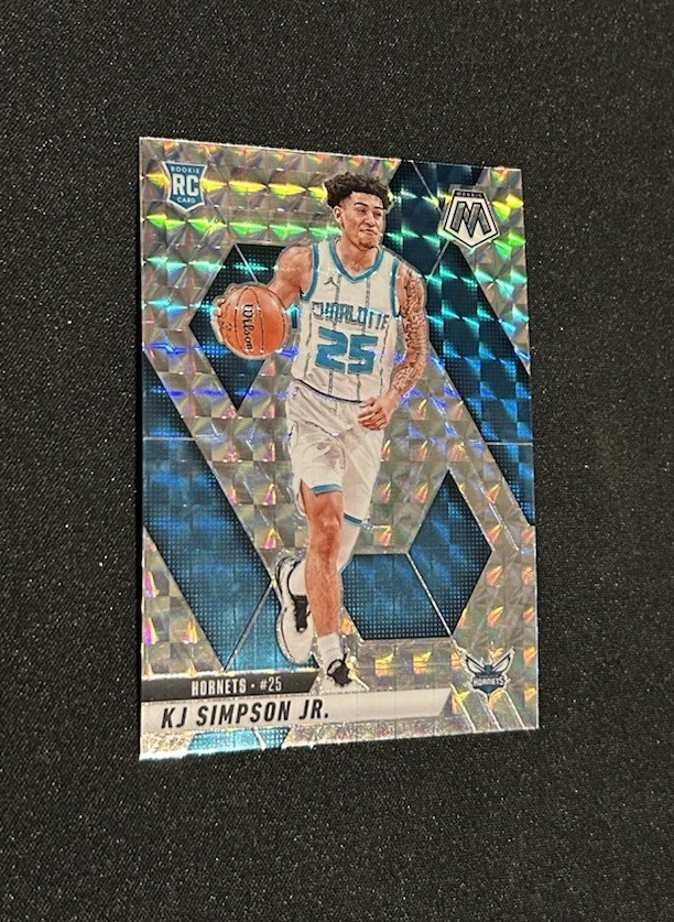 2024-25 Panini Mosaic - Rookies KJ Simpson Jr. #239 Mosaic Prizm (RC)
