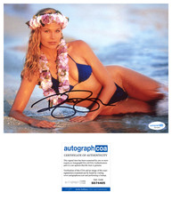 Brooke Burns 'Baywatch' Sexy Signed 8x10 Photo 'Jessie Owens' ACOA Brooke Burns 'Baywatch' Sexy Signed 8x10 Photo 'Jessie Owens' ACOA