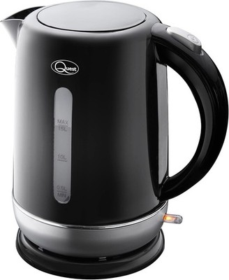 Quest Schnellkochender 1,5 l Wasserkocher/2 Scheiben Toaster passendes Design Kabel Aufbewahrung Küche