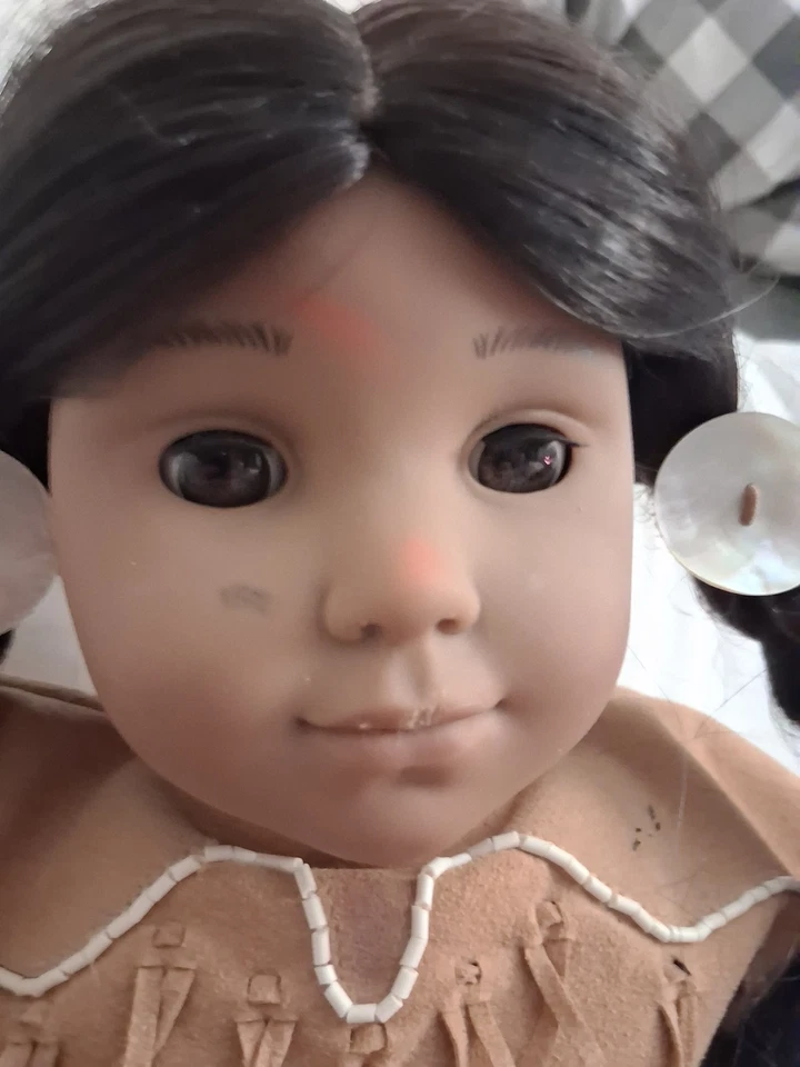 18" American Girl Doll Kaya Pleasant Company July 2002 Meet Outfit Original Hair - Image 3 of 3