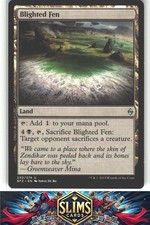Blighted Fen - Battle for Zendikar - MTG - Uncommon - #230 - NM