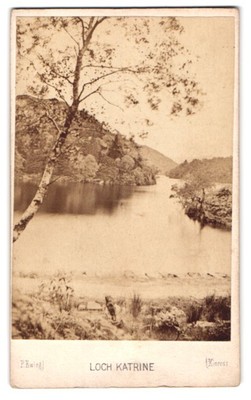 Fotografie P. Ewing, Kinross, Ansicht Glasgow, Blick auf Loch Katrine 