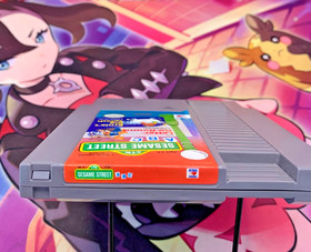 sesame street ABC nes cart only