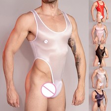Sleeveless Solid Stretchy Thong Leotard High Elastic Recommended Weight