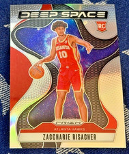 2024-25 Panini Prizm #8 Zaccharie Risacher Deep Space Prizms Silver RC