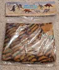Vintage Inflatable Stegosaurus 39" Long 1980s NOS