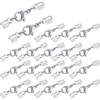 SchmuckverschlüSse, Karabiner, Edelstahl, Silber, Diy, Armband, Kette, 20 StüCk
