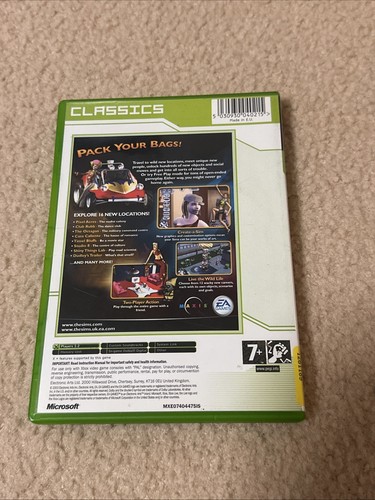The Sims Bustin' Out Game + Manual - Xbox Original, PAL. Tested & Working - Picture 2 of 6