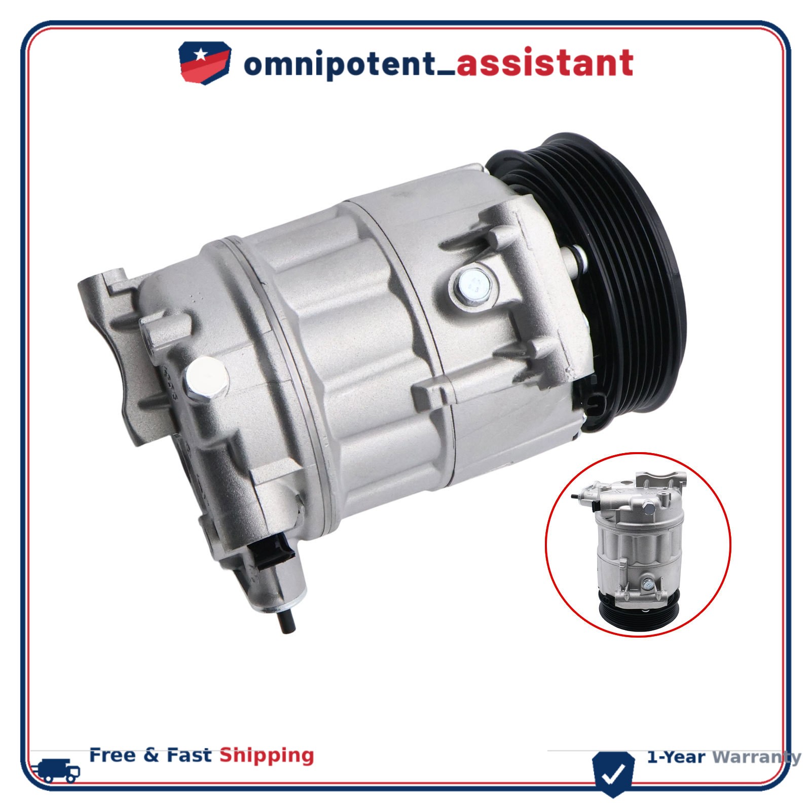 Maserati Ghibli 2015-2019 Compressor with bracket P/N 35232024F
