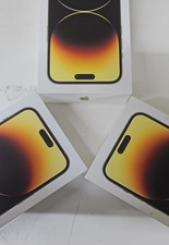 OEM Apple iPhone 14 Pro Gold Empty Box  Lot of 5  Bulk Packaging
