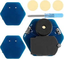 3pcs Cricket Noise Maker, Hexagonal Geometric Design with 16 Sounds Beeping... 