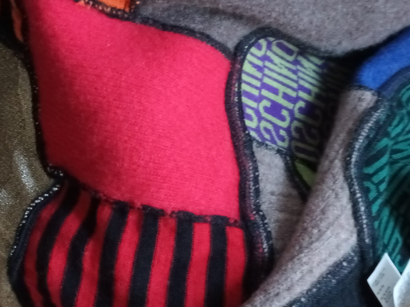 Moschino Multicolor Patchwork Sweater SizeS Desig… - image 6