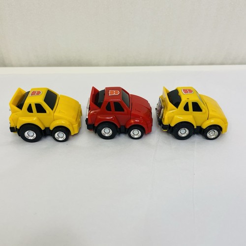 3x G1 Transformers Autobot Cliffjumper Yellow Red Takara 1984 Vintage Originals - Picture 7 of 10