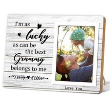 Picture Frame Gift for Mom Grandma, Personalized Picture Frame, Birthday Chri...