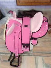 Australian Aussie Style Saddle Branded Synthetic Stock With set/ Free Ship