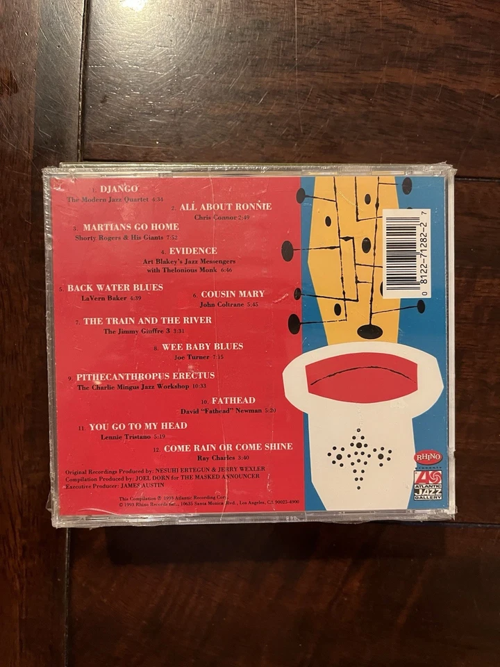 ATLANTIC JAZZ BEST OF THE 50's [NEW CD] VARIOUS - Imagem 2 de 2