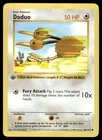 Pokemon Cards Doduo 48/102 1st Edition Base Set Shadowless WOTC Common LP *9