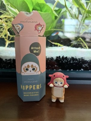 Mofusand Hippers Flapjack Octopus Meow Cat Decorative Mini FigureGenuine