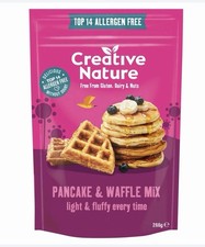 Creative Nature Pancake And Waffle Mix Gluten Free 266g