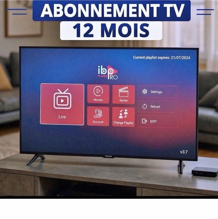 12개월(1년) TV 구독 코드