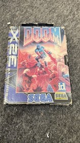 Doom 32X - Boxed with Manual - Sega 32 Meg