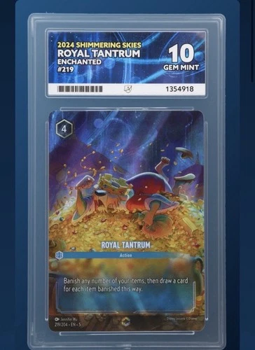 Royal Tantrum (V.2) 219/204 ACE graded card